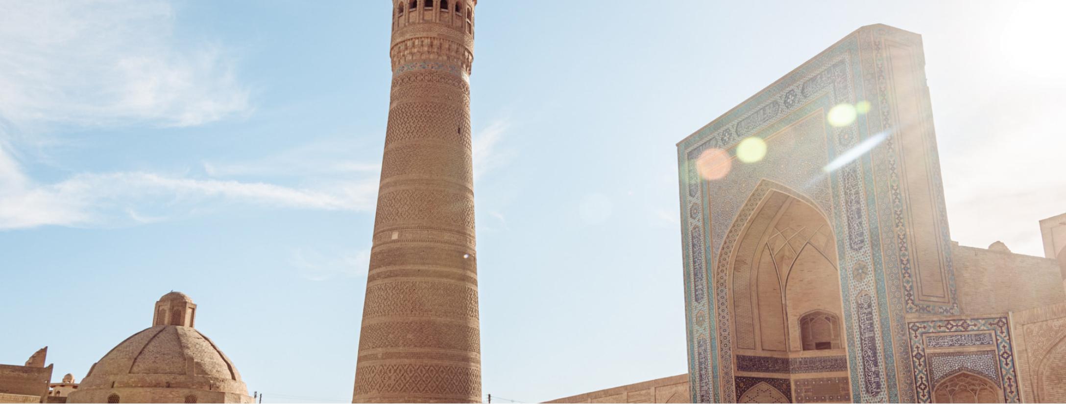 Bukhara old city — the ancient Kalon minaret